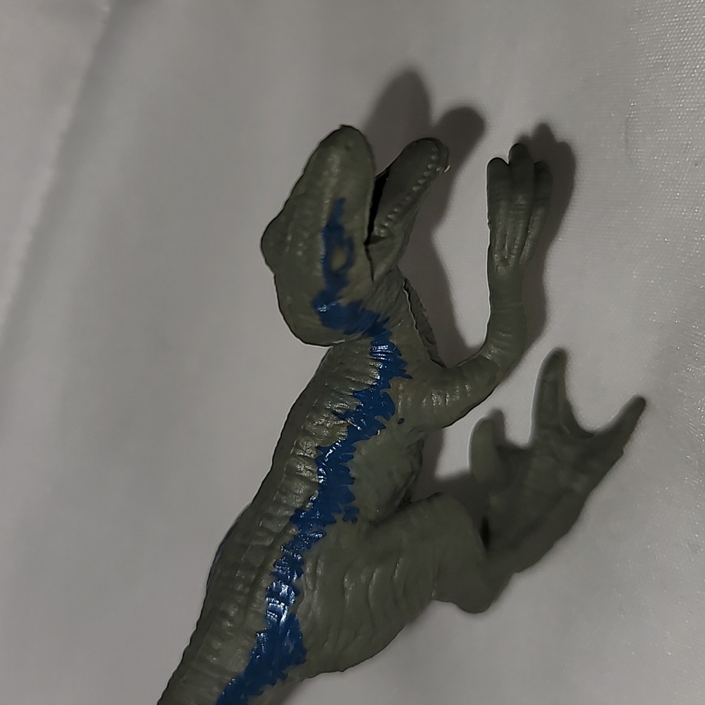 Micro Miniature Velociraptor, "Blue" from the Jurassic Park Series Figure